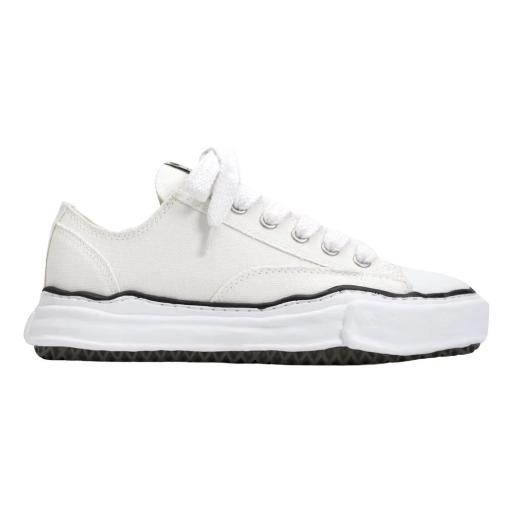 Mihara Yasuhiro Beperkte Oplage Canvas Lage Witte Sneaker Heren Schoenen