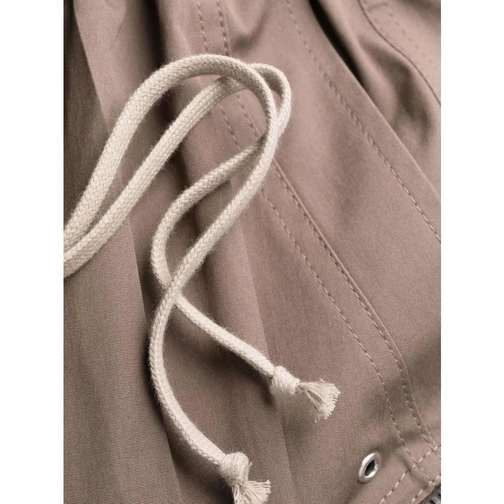 Rick Owens Casual Beige Katoenen Broek Beige Heren