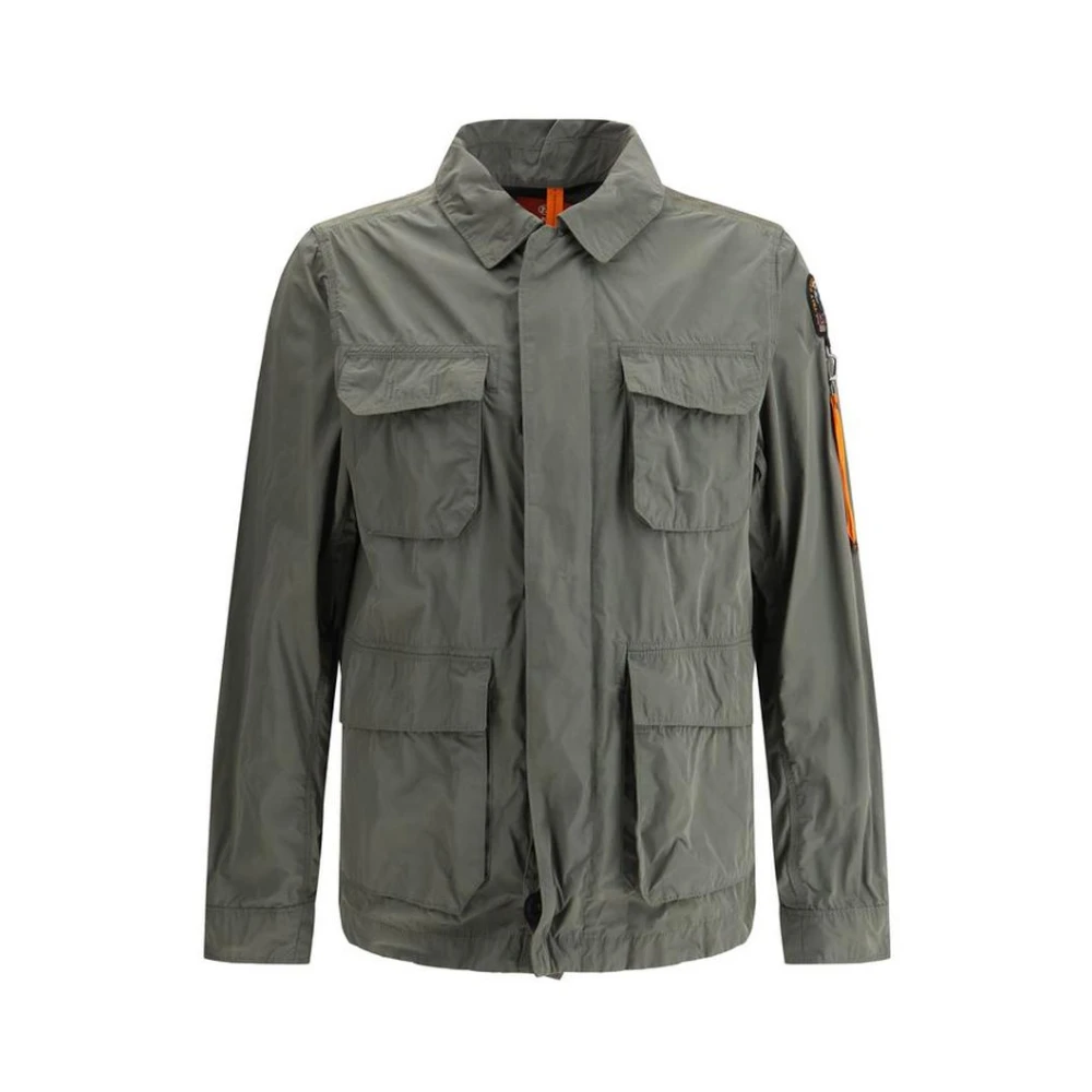 Parajumpers Field Jacket met klassieke kraag Green Heren