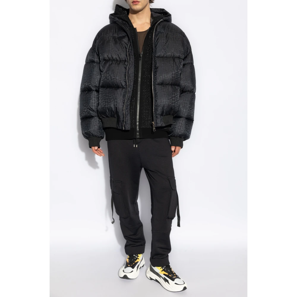 Balmain Sweatpants met Logo Black Heren