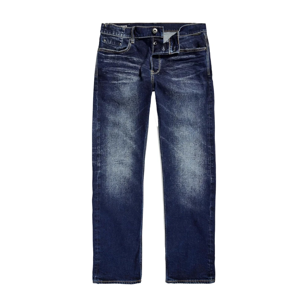 G-Star Heren Worn in Dusk Blue Denim Jeans Blue Heren