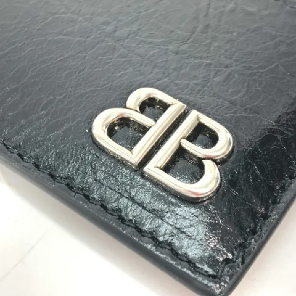 Balenciaga Vintage Pre-owned Leather home-office Black Dames
