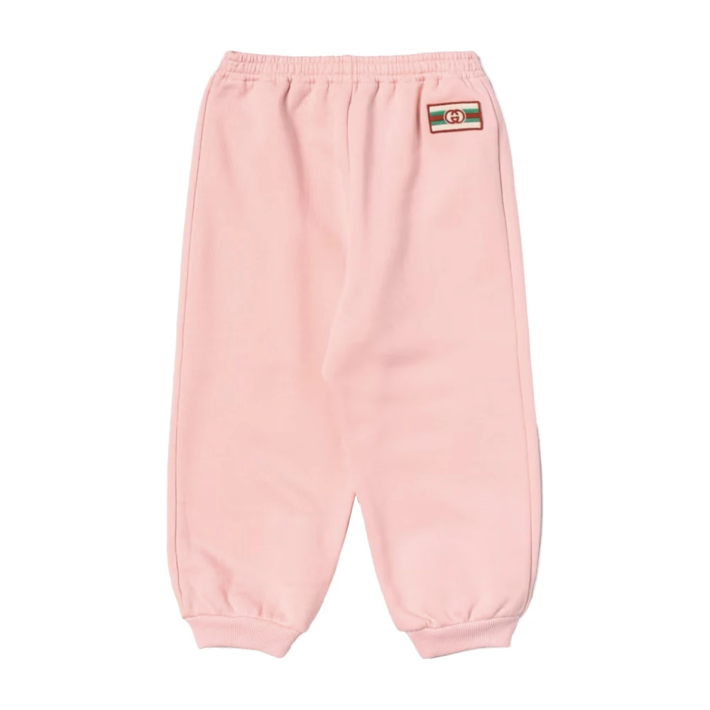 Gucci Logo Sweatpants för barn Pink, Flicka