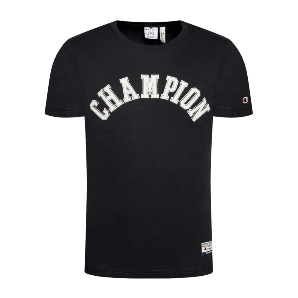 Champion Korte Mouw T-shirt Black Heren