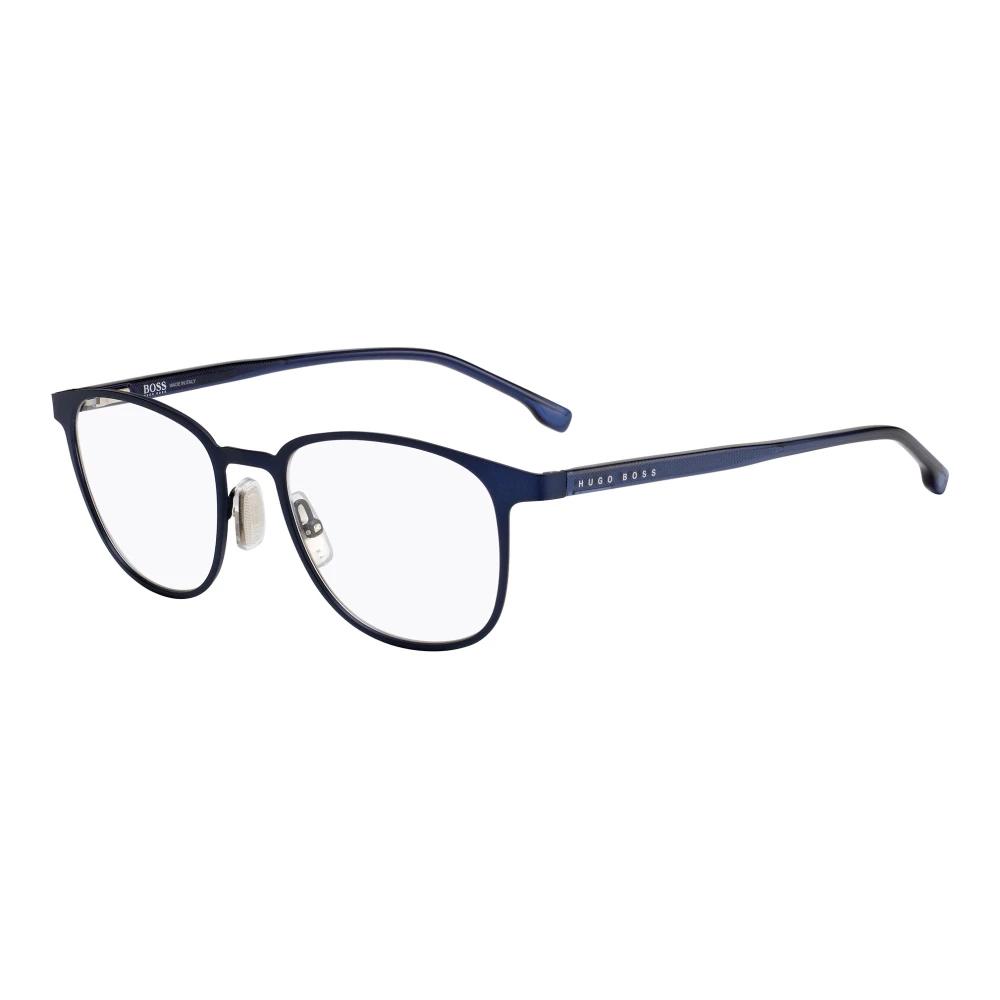 Hugo Boss Matte Blauwe Brillenmontuur Blue Unisex