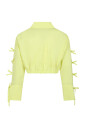 chemise-jaune-en-coton-a-manches-longues