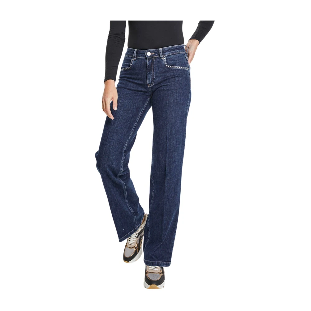 Parami Mira Stud Daily Denims Blue Dames