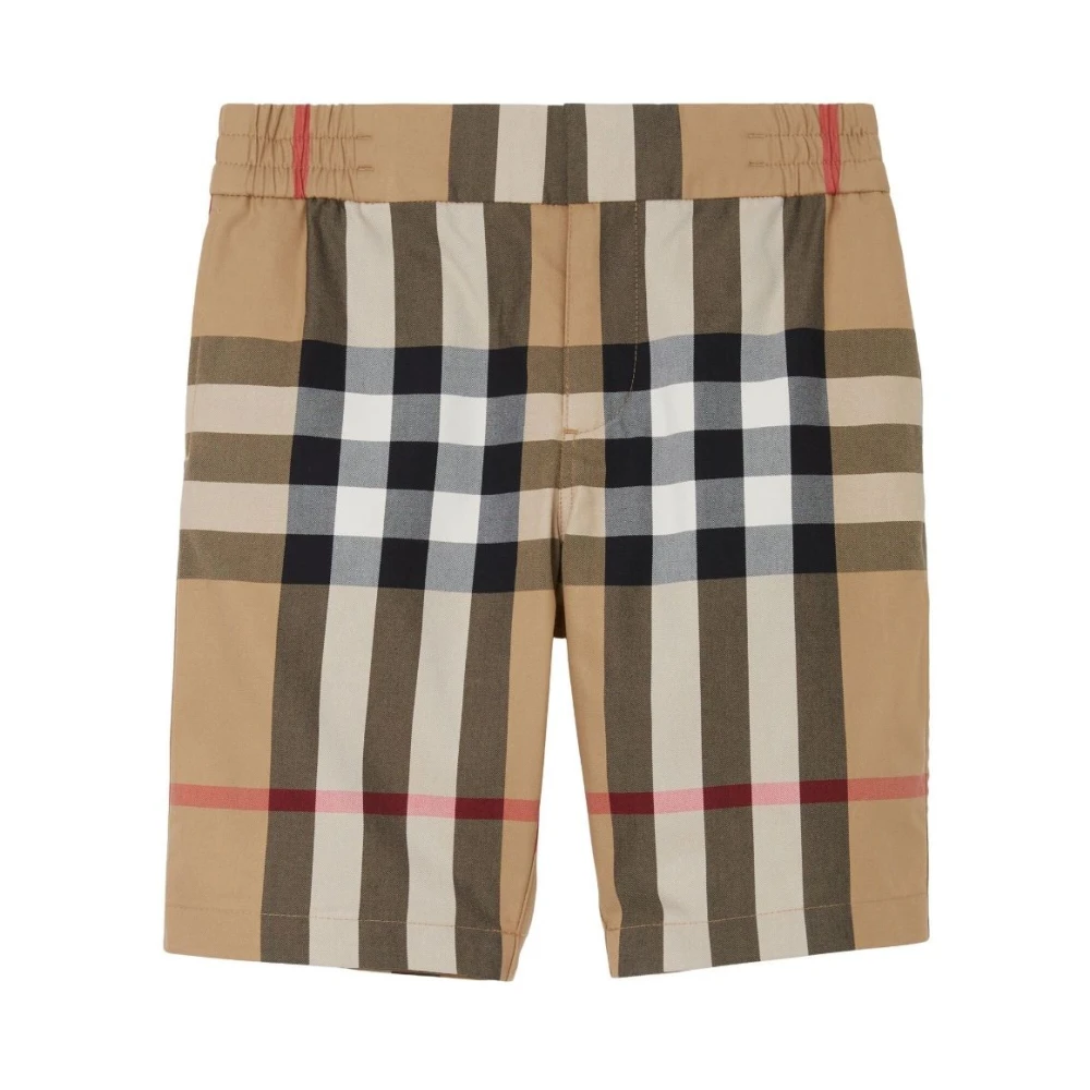 Burberry Boys Multicolor Checkered Shorts - Shorts - 10 Y - Kids
