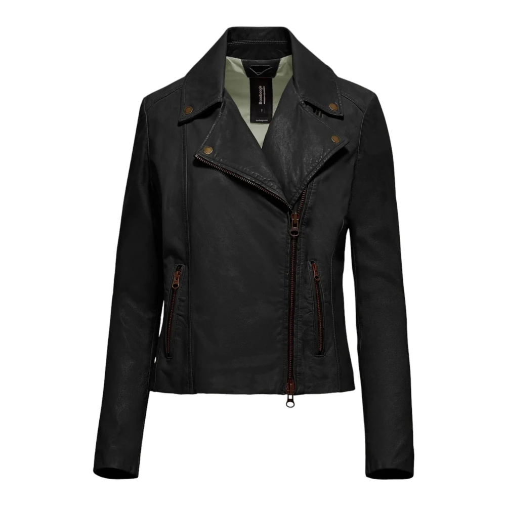 Jackets > Leather Jackets - - BomBoogie - Modalova