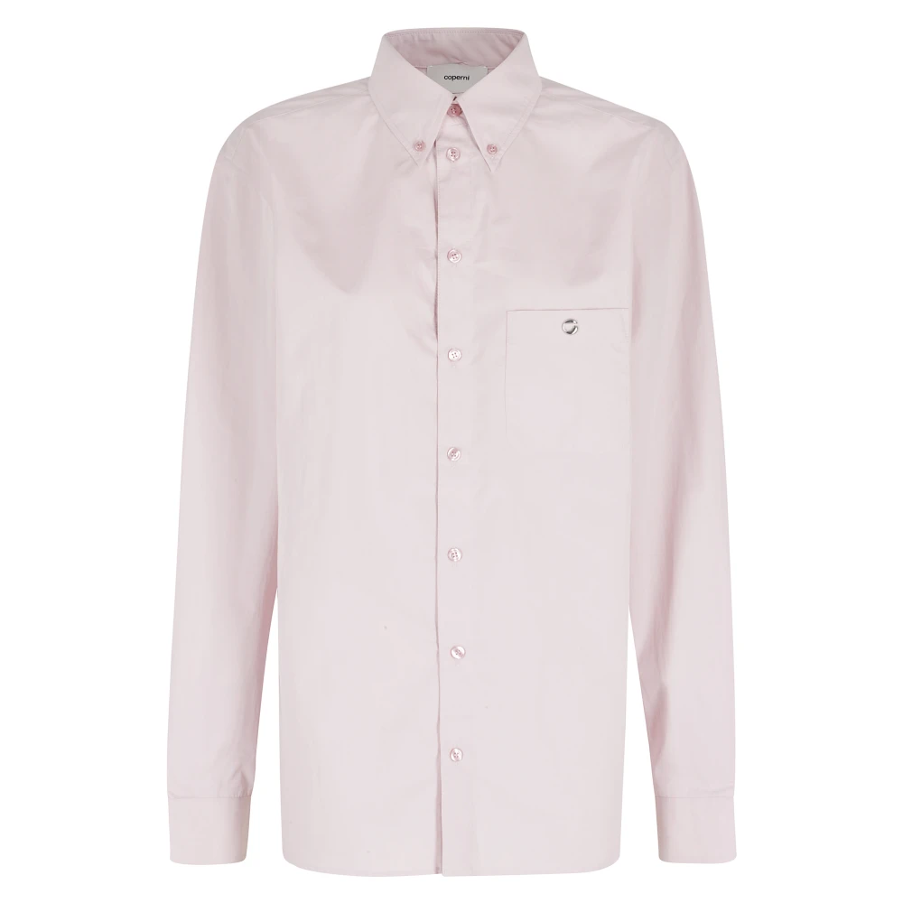 Coperni Women's Pink Boyfriend Shirt - Shirts - Xs - Blouses & Shirts