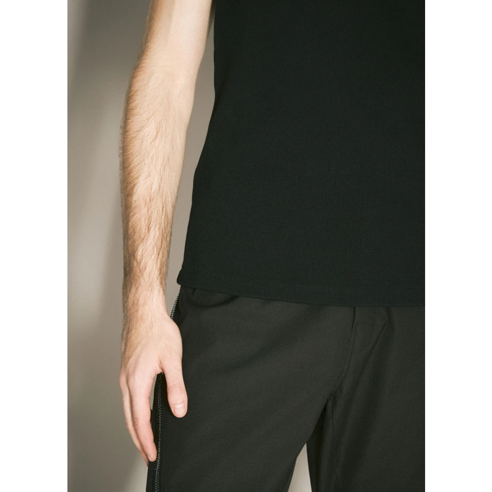 GmbH Scoop Neck Logo Tank Top Black Heren