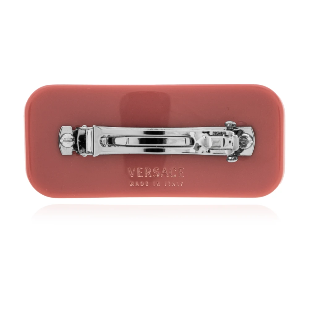 Versace Haarknip met glinsterende kristallen Pink Dames