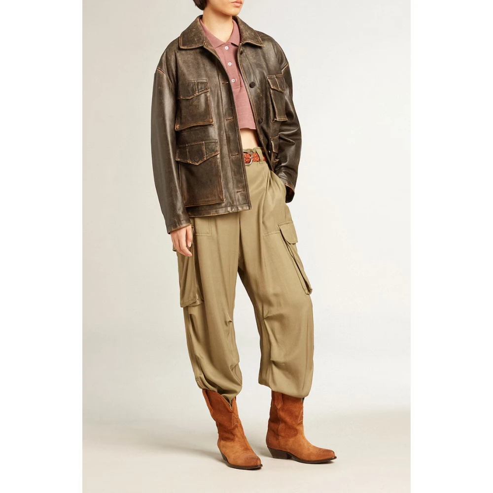 Golden Goose Cargo Journey Broek Green Dames