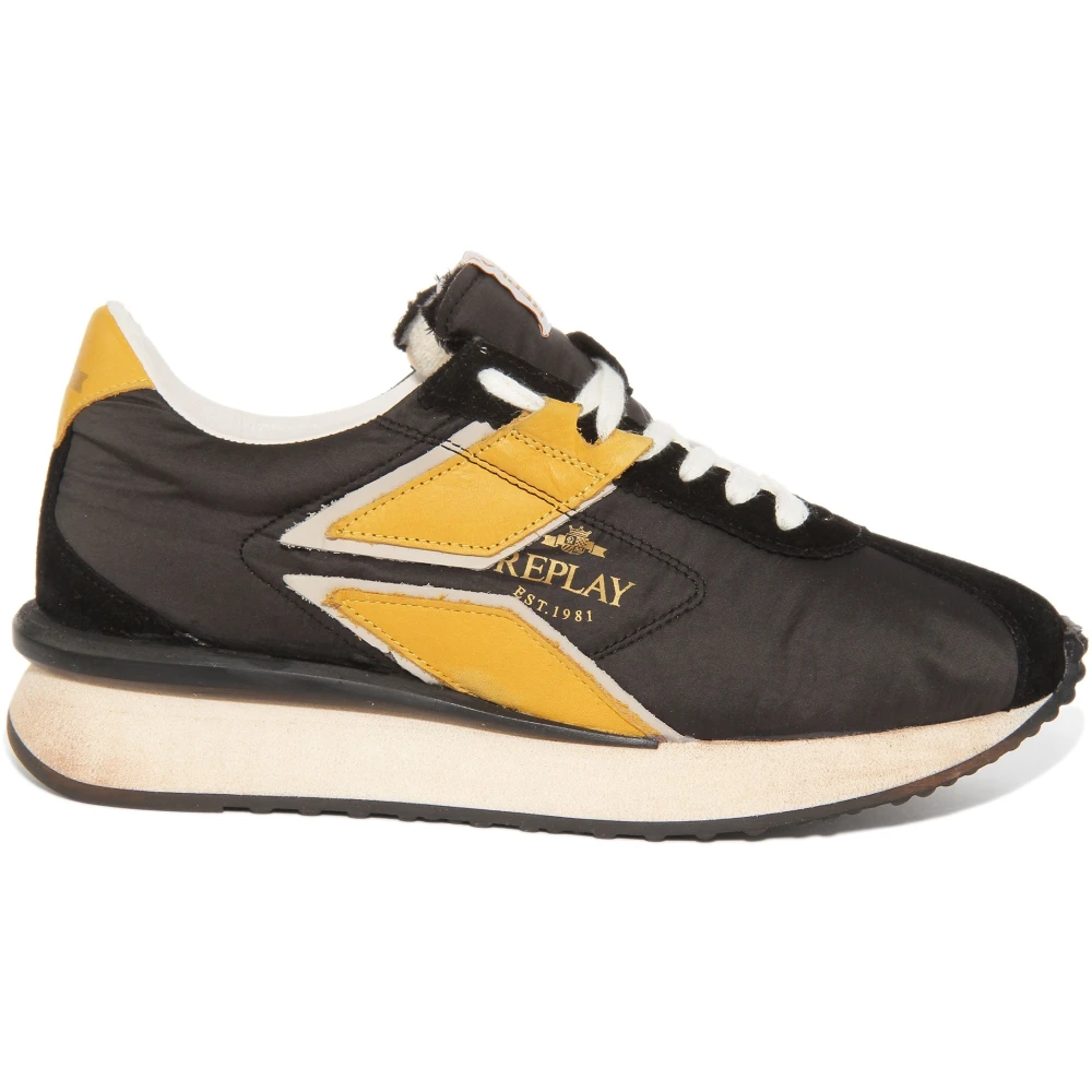 Replay Men's Multicolor Casey Nylon Trainers - Sneakers - 10 Uk - Shoes