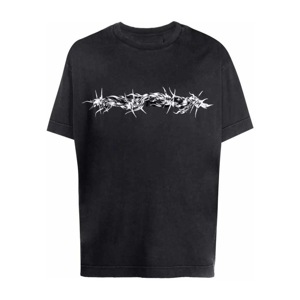 Givenchy Stijlvol T-shirt Black Heren