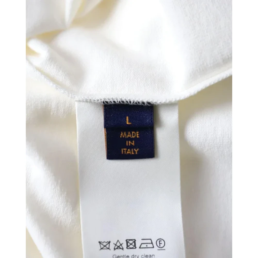 Louis Vuitton Vintage Pre-owned Cotton tops White Heren