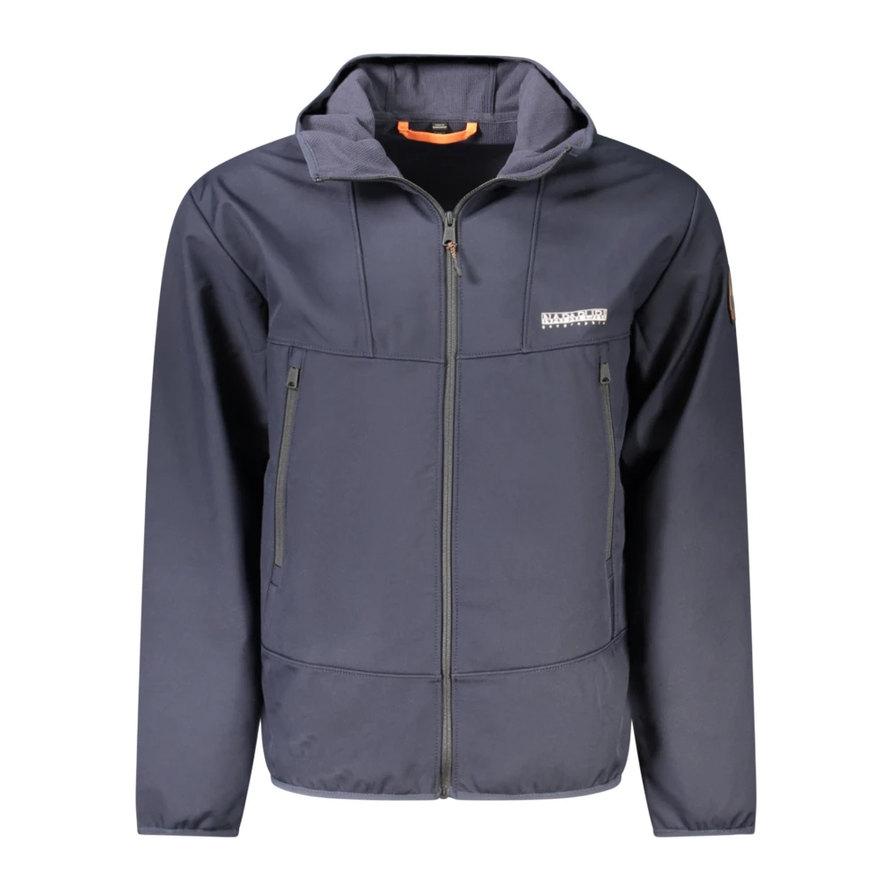 Napapijri Men's Blue Windbreakers, 2XL, A-Biois Jacket