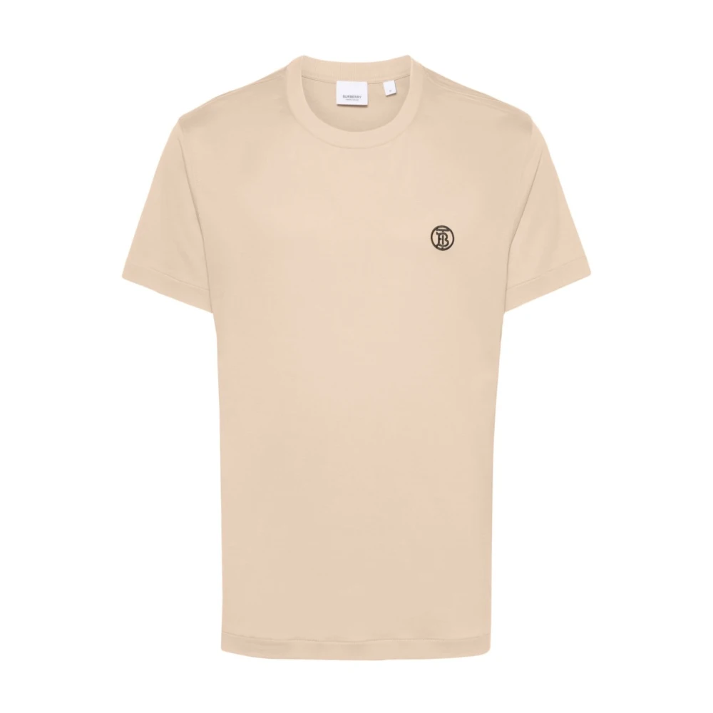 Burberry Stijlvolle T-shirts en Polos Brown Heren
