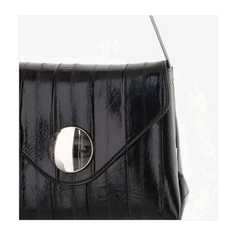 Khaite Stijlvolle Zwarte Leren Enkellaarzen Black Dames