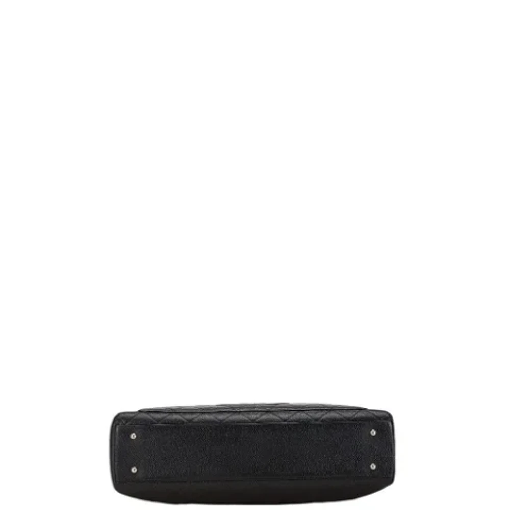 Chanel Vintage Pre-owned Leather chanel-bags Black Dames