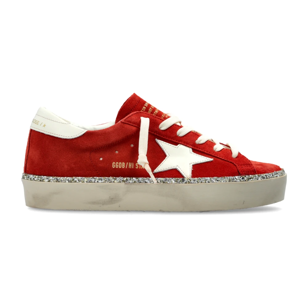 Golden Goose HI Star Sneakers Dames Schoenen Rood