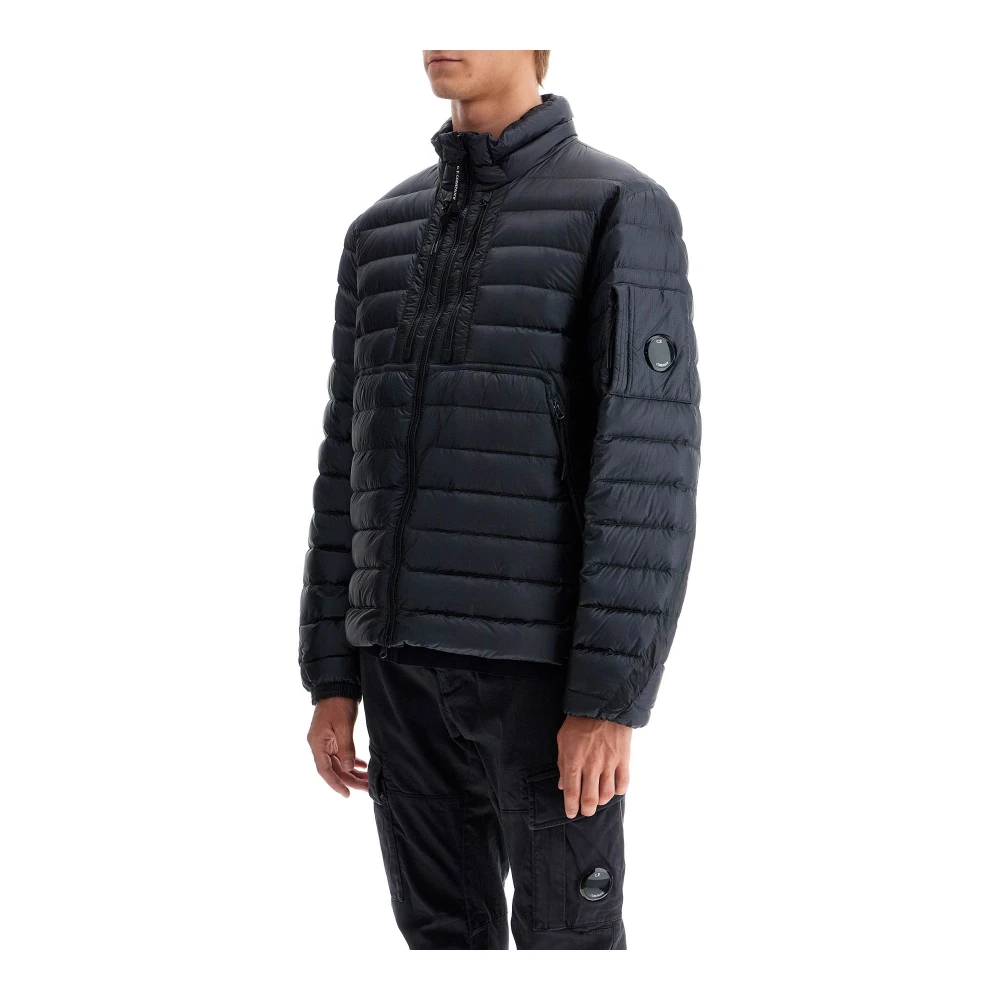 C.P. Company Ripstop Veren Gevoerde Shell Down Jas Blue Heren