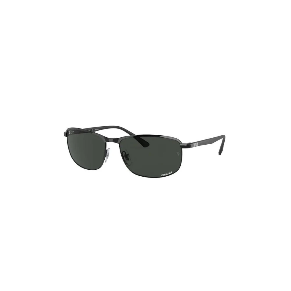 Ray-Ban Unisex Black Sunglasses, 60 Mm, Stylish Chromance Sunglasses