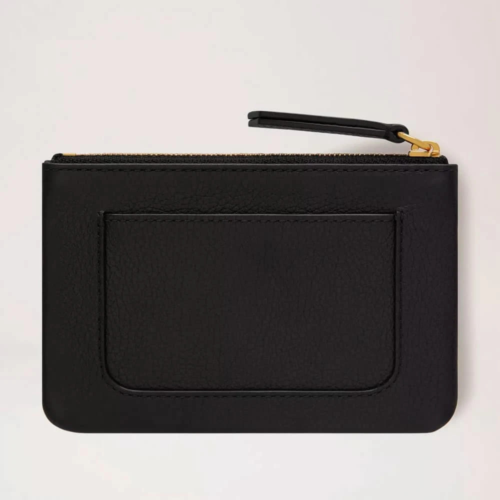 Mulberry Kleine Rits Portemonnee Black Dames
