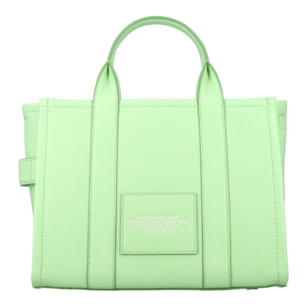 Marc Jacobs Stijlvolle Leren Tote Tas Green Dames