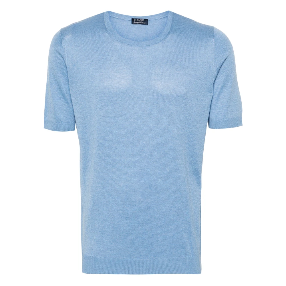 Barba - Tops > T-Shirts - Blue - Barba - Modalova