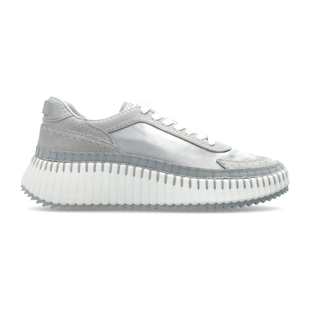 Chloé Nama Sneakers Dames Schoenen Grijs