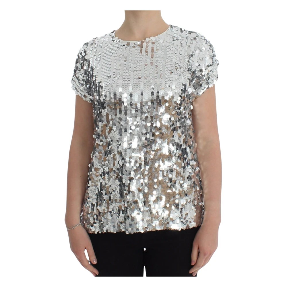 Dolce & Gabbana Donna Grigio - T-Camicie - Blouses & Shirts - M