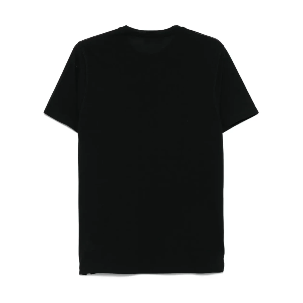Zanone Casual T-shirt Z0015 Black Heren