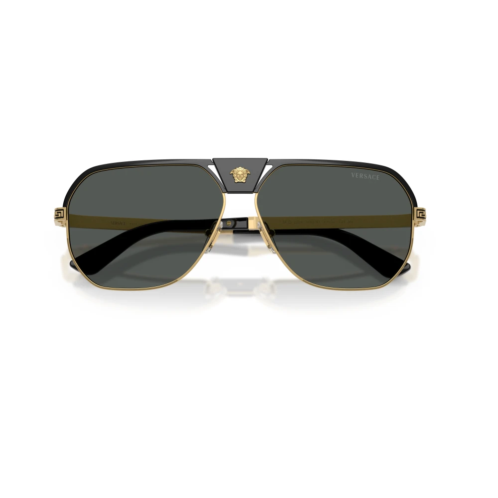 Versace Unisex Black Sunglasses, 61 Mm, Ve2294 Sunglasses