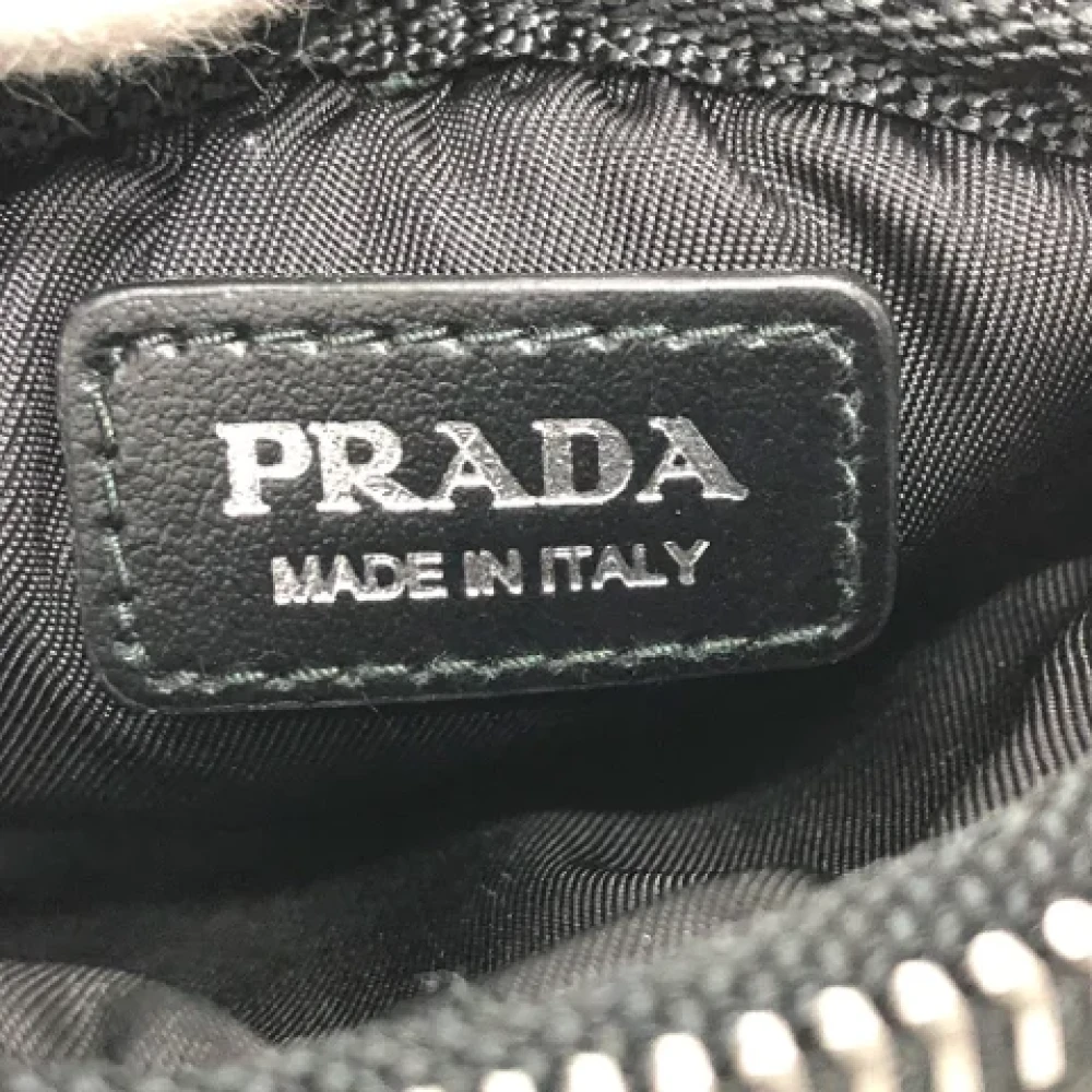 Prada Vintage Pre-owned Fabric prada-bags Black Dames
