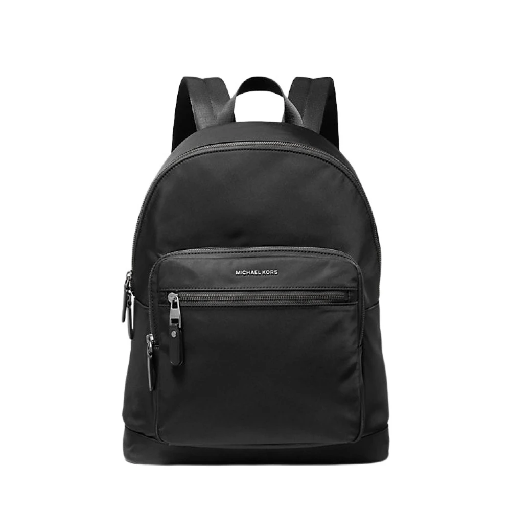 Michael Kors Men's Black Hudson Nylon Backpack