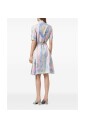 robe-chemise-multicolore-en-twill-de-soie-avec-imprime-meduse