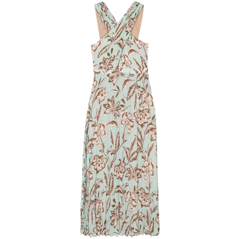 Liu Jo Bloemenprint Maxi Jurk Multicolor Dames