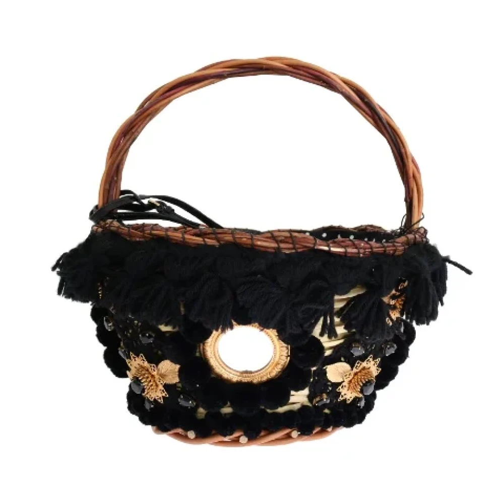 Dolce & Gabbana Pre-owned Fabric handbags Black Dames