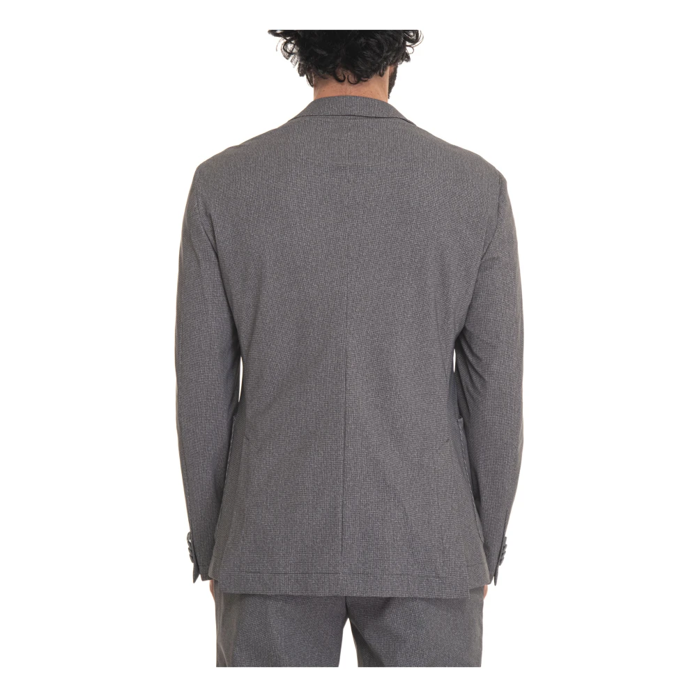 Boss P-Hanry-J-Fl-Wg Jacket with 2 buttons Gray Heren