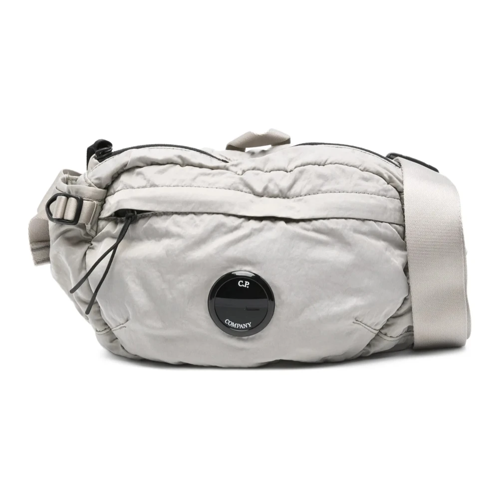 C.p. Company Men's Gray Nylon B Waistbag - Bum Bags - One Size - Bags