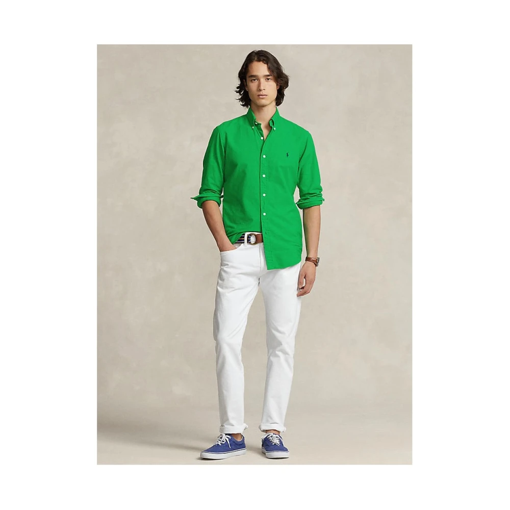 Ralph Lauren Klassieke Overhemd Green Heren