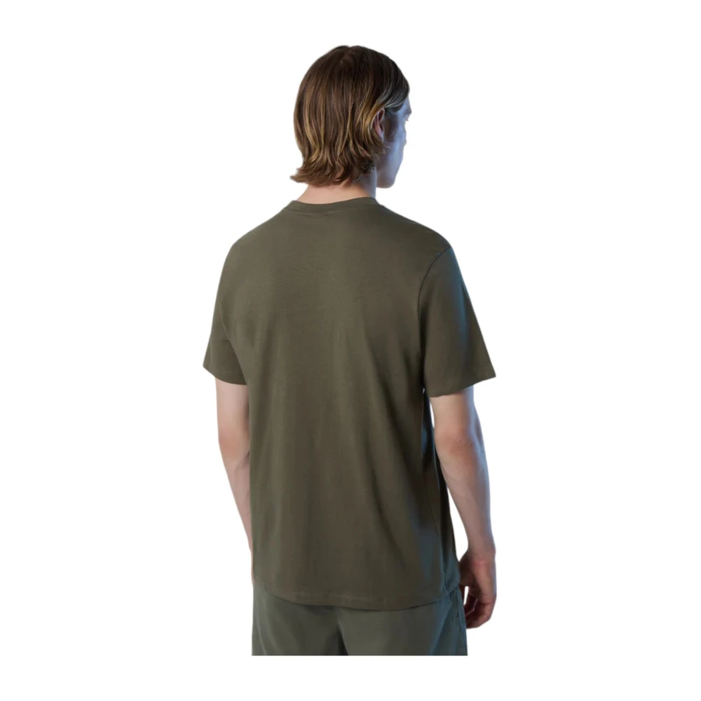 North Sails Korte Mouw T-shirt Green Heren