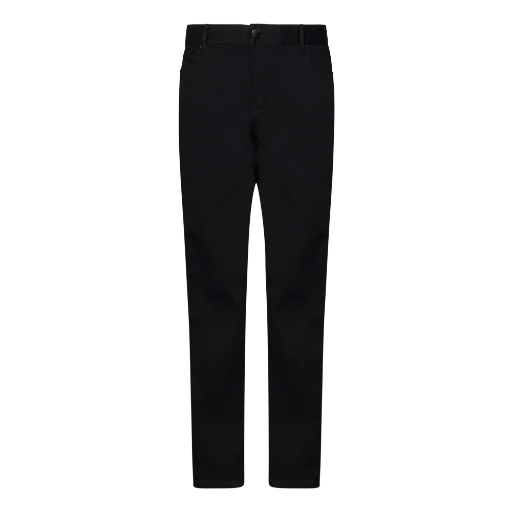 Emporio Armani Hombre Negro Vaqueros, Talla: W40