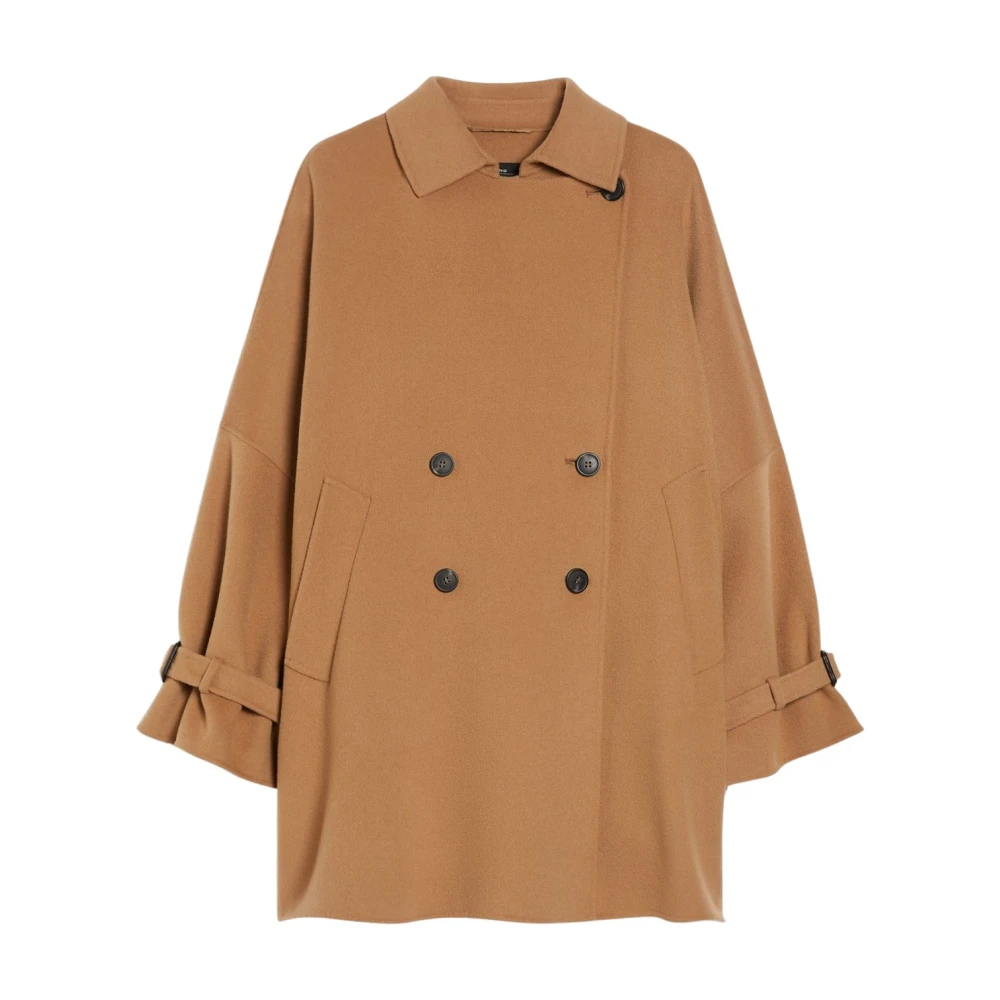 Max Mara Weekend Lyxig kort trenchcoat Brown, Dam