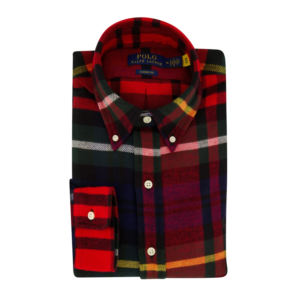 Polo Ralph Lauren Rood casual overhemd Multicolor Heren