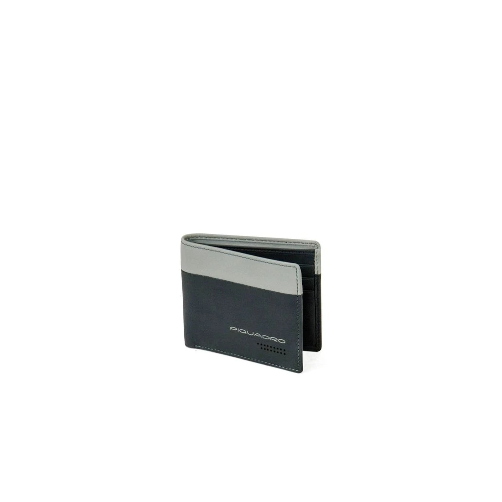 Piquadro Mannelijk Grijs Accessoires Heren, One Size, Wallets & Cardholders