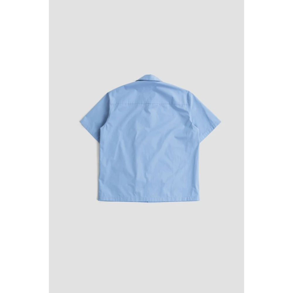Jil Sander Shirts Blue Heren