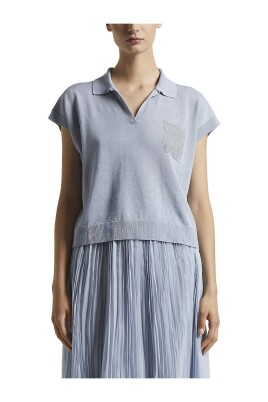 linned-og-bomuld-crepe-polo-shirt