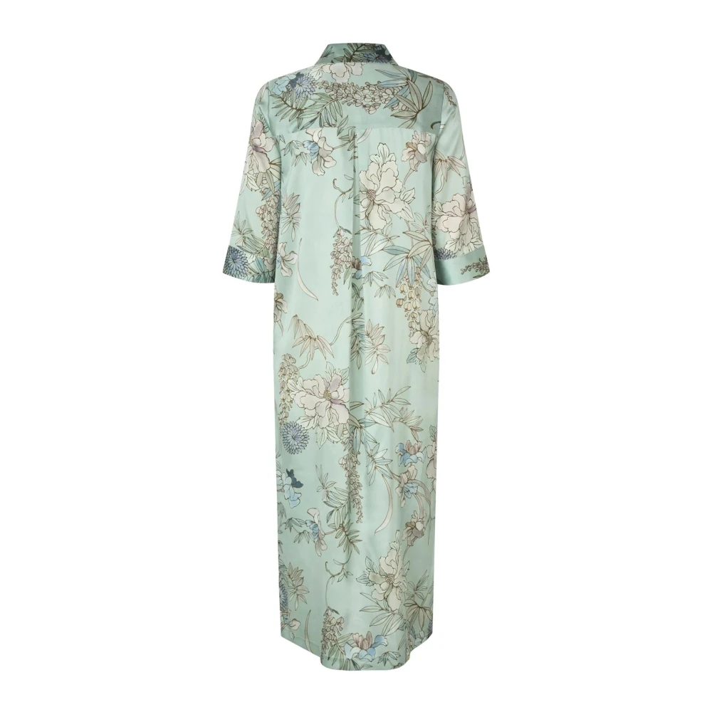 Dea Kudibal Bloemenprint Midi Overhemdjurk Multicolor Dames